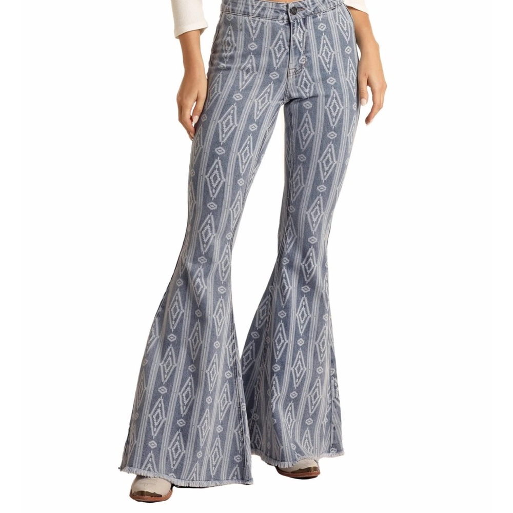 Women's Blue Bell Bottom Jeans